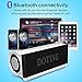 DOTING Bluetooth Speakers,Wireless Speaker 20W Drive and 13W Subwoofer with DSP Technology Enhanced Bass, Portable Speaker with NFC,Touch,Dsp,HDSound,Bluetooth 4.2,Built in Mic (Silver)