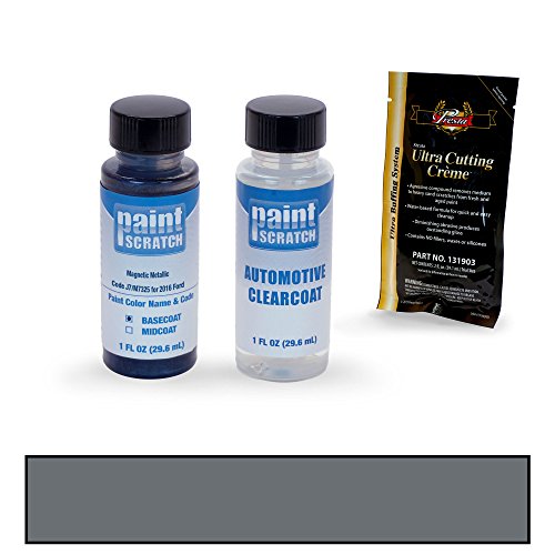 PAINTSCRATCH Magnetic Metallic J7/M7325 for 2016 Ford Fusion - Touch Up Paint Bottle Kit - Original Factory OEM Automotive Paint - Color Match Guaranteed