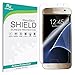 RinoGear Screen Protector for Samsung Galaxy S7 Screen Protector [Flexible Clear Film] Case Friendly Accessories