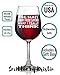 One Glass Away Funny Wine Glass Unique Wine Gifts Women Birthday Wine Gifts For Men Wife Girlfriend Sister Boss Best Friend BFF Coworker or Daughter - Christmas Present 13 Oz