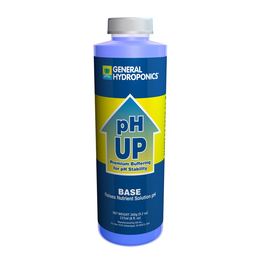 General Hydroponics pH Control Kit Adjust for 8oz pH Up and Down GH