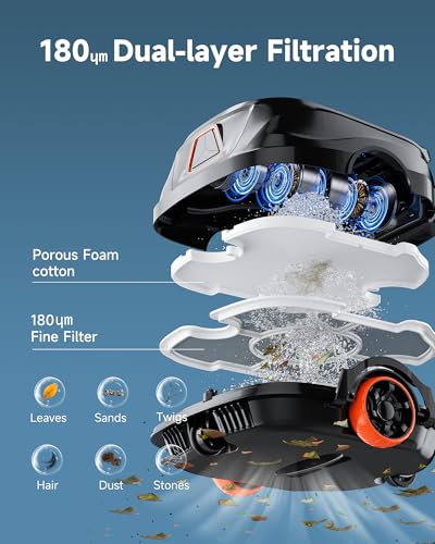 WINNY POOL CLEANER-A1 Cordless Robotic Above Ground Pool Vacuum photo 9