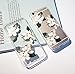 iPhone 6 Plus/6S Plus Case (5.5 inch),Blingy's Cool Transparent Floral Pattern Style Series Soft TPU Clear Case for iPhone 6 Plus/6S Plus (White Camelia)