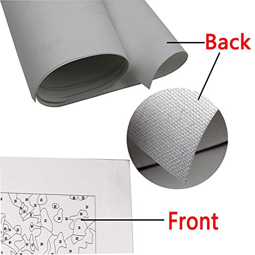 BOSHUN Malen nach Zahlen DIY ÖlGemälde für Kinder Erwachsene Anfänger- Elefant Familie Vater und Sohn 16x20 Zoll… – Bild 4