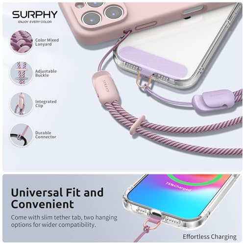 SURPHY Mobile Phone Lanyard, 3 Pack Adjustable, Compatible with Phone Case for iPhone/Samsung/Airpods and More | Set de Correas de Muñeca con Parche Resistente, Diseño Antirrobo Compatible con Móviles, Cámaras y Dispositivos USB