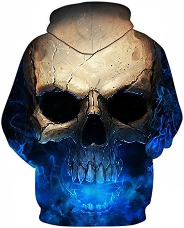 Matterin Christiao Skull Headr Men Hoodies Sweatshirts 3D Printed Funny Hip Hop Hoodies Autumn Jackets Mlae Tracksuits