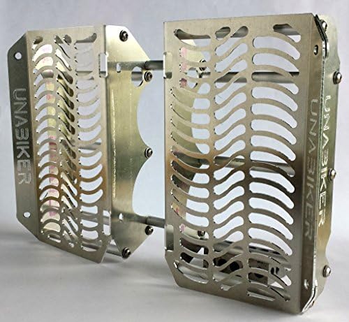 Unabiker yyzf22-K Yamaha 06-09 YZ250F Radiator Guards in Black