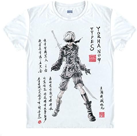 NieR Automata YoRHa 2B Pascal t-shirt tee costume