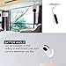 (Pack of 2) Aboom Wall Mount Stand Bracket for Mi Yi Home Camera/YI Smart Security Camera 3 / Netvue Security Camera, Xiaomi YI Home Camera with 20 Wire Clips