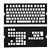 Corsair Gaming Pbt Double-Shot Keycaps Full 104/105-Keyset - White primary