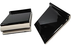 DALTILE Black Ceramic Subway Tile 4.25 in Cove Base Wall Backsplash Vintage Mid Century Modern Retro