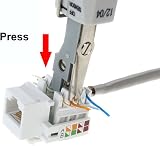 AVESON Network Telecom Punch Down Tool Krone RJ45 RJ11 Cat5e Cat6 Cable view 7