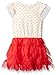 Girls Rule Girls' Little Dress Tulle Heart