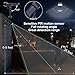 OTHWAY Solar Motion Sensor Lights Bright Wireless Security Lights with Easy Installation Great Detection Range Full Rotating Angle