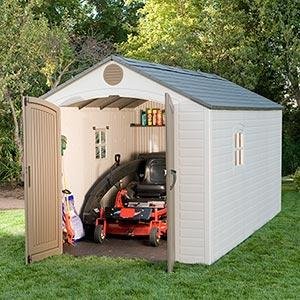 Plastic Storage Shed Size: 8' x 15'