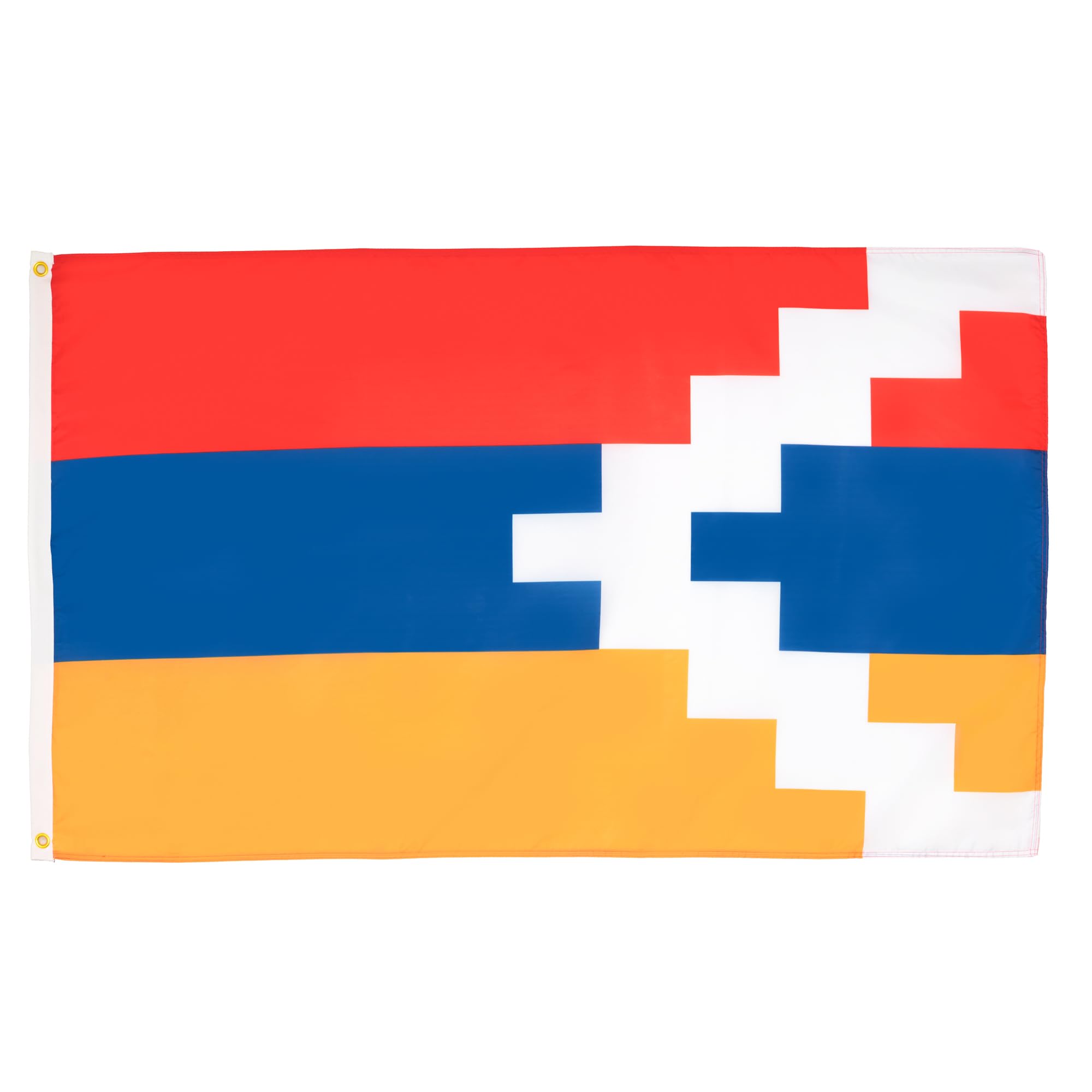 AZ FLAG - Nagorno-Karabakh Flag - 3x5 Ft - 100D Polyester Karabakh Banner with Two Metal Grommets - Fade Resistant - Vivid Colors - 3' x 5' Feet - 150x90 Cm
