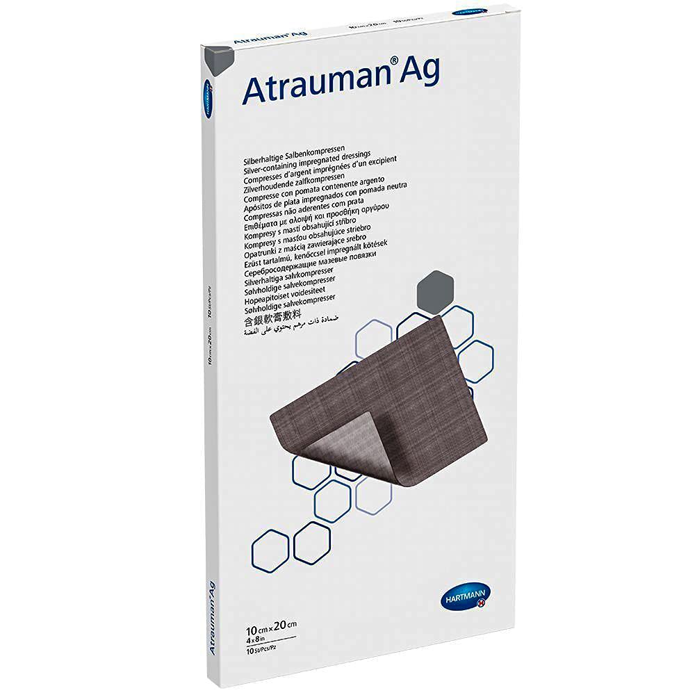 Atrauman Ag Sterile Dressings 10 x 20 cm (Pack of 10)