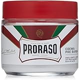 Proraso Pre-Shave Cream, Moisturizing and Nourishing, 3.6 oz (100 ml)