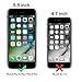 LK [4 Pack] Screen Protector for iPhone 7 Plus / 8 Plus, [Tempered Glass] with Lifetime Replacement Warranty