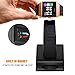 GOSETH for Fitbit Ionic Charger, Fitbit Ionic Replacement Charger Charging Dock Station Cradle Holder for Fitbit Ionic Smart Watch with Stand for Phone or Table(Not Work With The Protective Case)