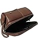 Amerileather Leather Toiletry Bag - Black (#26-0)