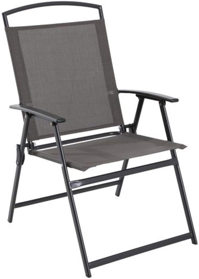 Mainstays Albany Lane 6-Piece Folding Seating Set (Gray): Garden & Outdoor