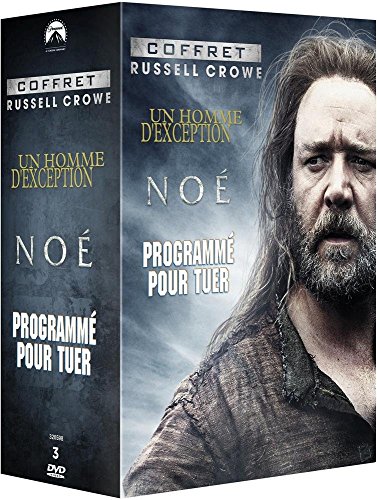 Coffret Russell Crowe : Noé + Un Homme D'exception + Programmé Pour Tuer - Pack