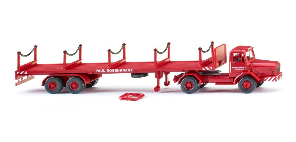 Wiking 055407 H0 Faun Stage Saddle Trailer Rosary