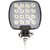 Maxxima MWL-43 Black Square 16 LED Work Light, 2100 Lumens, 1 Pack