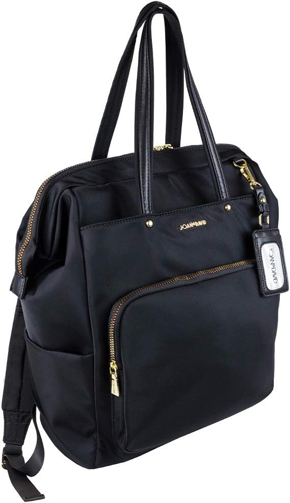 Joan & David Women's 18" Workbook Backpack, Nylon Laptop Travel and