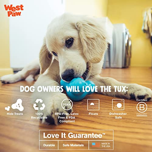 West Paw Zogoflex Tux Interactive Treat Dispensing Dog Chew Toy for