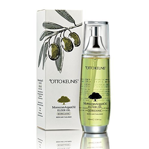 Otto Keunis Moroccan Argan Oil Elixir Oil- Moisturizing Skincare Tailored - 100 Ml 3.38 Fl.oz.