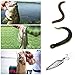 Sougayilang Fishing Worms Soft Senko Bait Plastic Fishing Lures Wacky Rig Grub Hook Tackle Swivel for Bass Trout Fishing