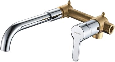 GRIFEMA PORTO-G11503 Wall Bath Tub Mixer Tap Concealed Brass Body Chrome