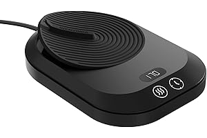 Coffee Mug Warmer for Desk, Electric Coffee Cup Warmer with 3-Temp Settings, Smart Coffee Warmer for Desk Auto Shut Off Timer