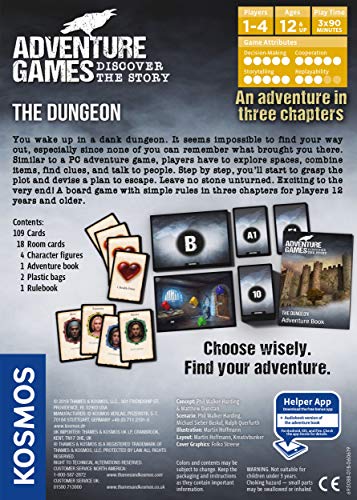 Adventure Games: The Dungeon - A Kosmos Game from Thames & Kosmos | Collaborative, Replayable Storyt - //coolthings.us
