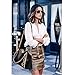 Soft Leather Purse Large Handbag Women Tote Hobo Handbags Shoulder Bag Top handle Satchel (Black Golden)