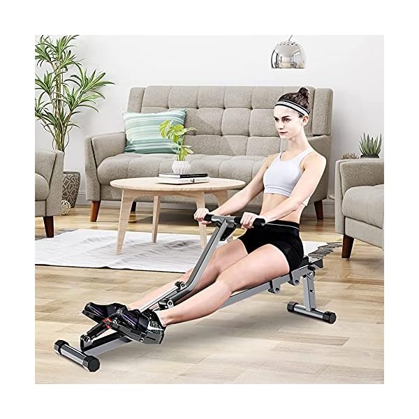 Greensen-Rowing-Machines-for-Home-Use-Air-Resistance-Aerobic-Rowing-Machine-Fitness-Workout-Advanced-Driving-Belt-System-with-12-Gear-Adjustable-Resistance-and-Digital-Indicator Rowing Machines for Home Use Foldable Air Resistance Aerobic Rowing Machine Fitness Workout Advanced Driving Belt with…