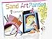 Genius Art Sand Art Painting - Arts and Crafts Toys for Girls and Boys - This Set is for Kids Aged 3 and up - Stocking Stuffers for Kids