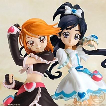 Amazon Co Jp ふたりはプリキュア キューティーフィギュア プレミアム プレミアムバンダイ限定 ホビー