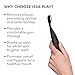FOREO ISSA play Silicone Electric Toothbrush, Cool Black