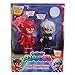 PJ Masks Talking Figure Set-Owlette Vs Luna Girl, Multicolor