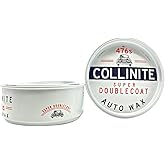 "Collinite 476 Super Doublecoat Wax High Gloss Shine + Ultra Durable Hydrophobic Beading & Long-Lasting Paint Protection for Cars, Trucks, and Motorcycles (9 fl oz) - 2 Pack"