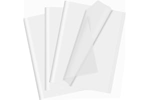 SADAUNBE 60 Sheets White Tissue Paper for Packaging Gift Bags Decoration Wrapping Tissue Paper Bulk for DIY Art Crafts Birthday Wedding Halloween, 14 X 20 Inch