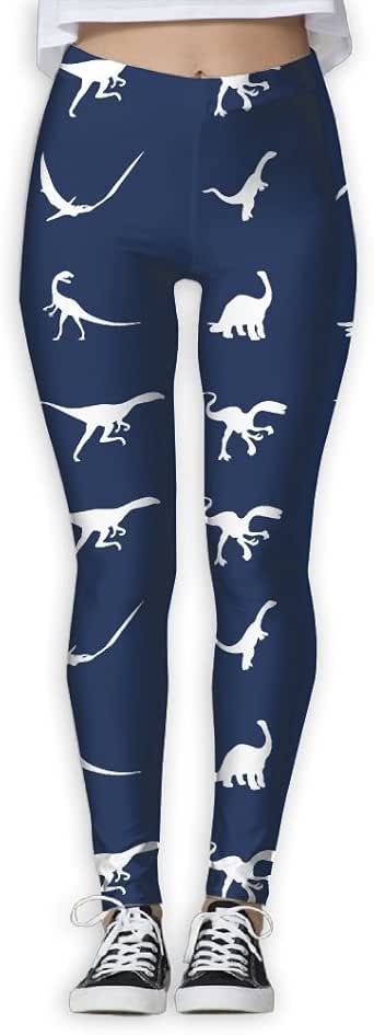dinosaur running leggings