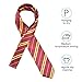 UPSTONE Tie for Cosplay Party Costume Tie Unisex for Halloween Party and Christmas Cosplay Party As a Gift for Daily Use (Red)