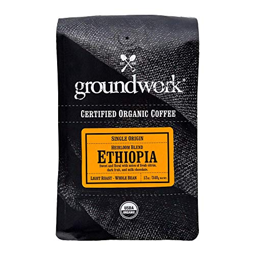Groundwork Organic Single Origin Whole Bean Medium Roast Coffee
