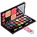 Ecvtop Professional Makeup Kit Eyeshadow Palette Lip Gloss Eyebrow Powder Face Powder Blush Concealer,33 Color