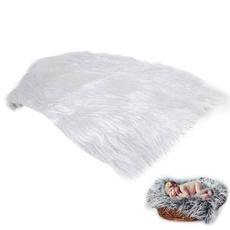 Buy Volwco Baby Blanket Photography Props Child Modeling Auxiliary Blanket Diy Newborn Baby Photo Shoot Prop Mat Unisex White 50x50cm Online At Low Prices In India Amazon In