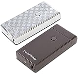 USB Lighters 2 Pack - Dual Arc Electronic Lighter Electric Plasma Lighter - Tesla Coil Rechargeable Cigarette Lighter 5 Designs